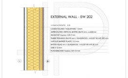 External wall element EW202