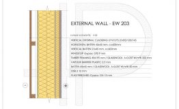 External wall element EW203